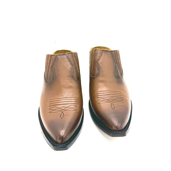 Frye WOMEN Western Brown SACHA MULE size 7 - Picture 11 of 11